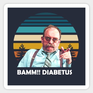 Bamm! Diabetus Sunset Magnet